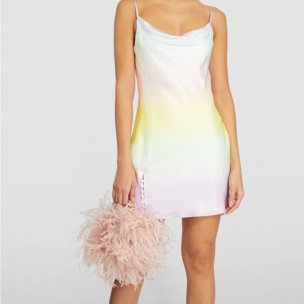 Olivia Rubin Adaline Dress in pastel ombré